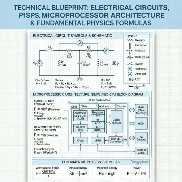 Last Mile Capsule (Sample) – Physics: High-Yield Formula Sheet